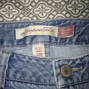 Areopostale Hailey skinny flare 9/10s